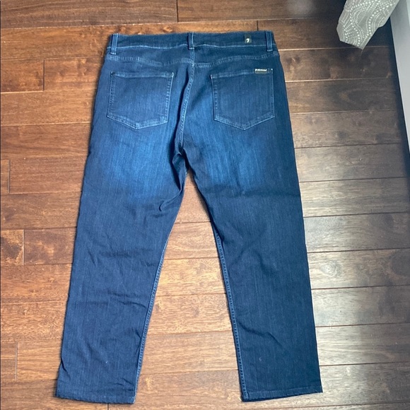 7 For All Mankind Blue Slim Jeans - Picture 2 of 11